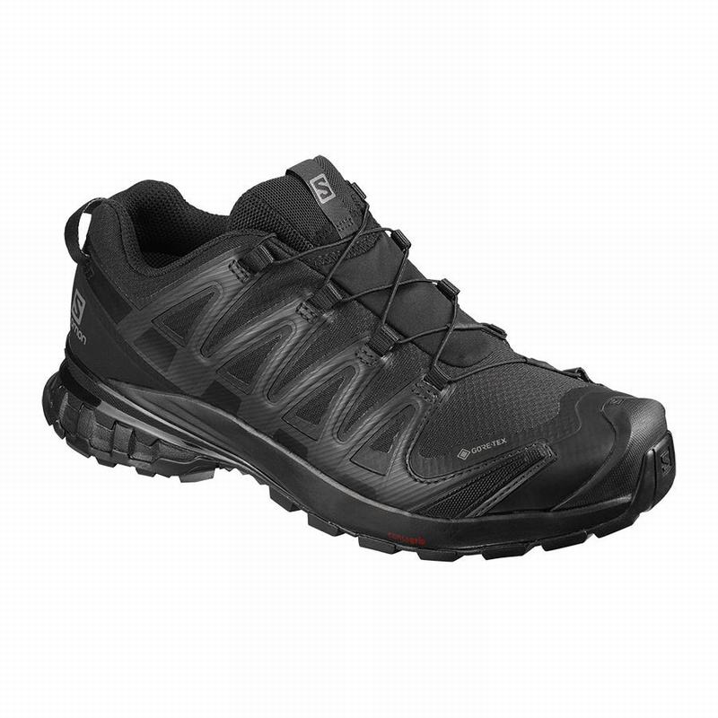 Chaussures De Trail Running Salomon Femme Noir - Salomon XA PRO 3D V8 GORE-TEX - France (5940-GJFIR)